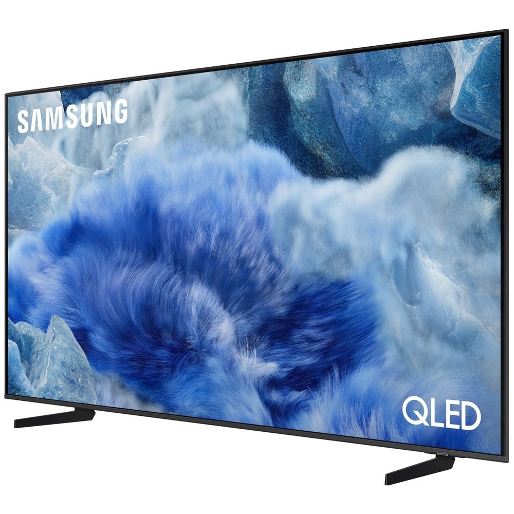 Телевизор QLED Samsung 55" QE55Q8FAAUXRU Series 8 серебристый 4K Ultra HD 120Hz DVB-T2 DVB-C DVB-S2