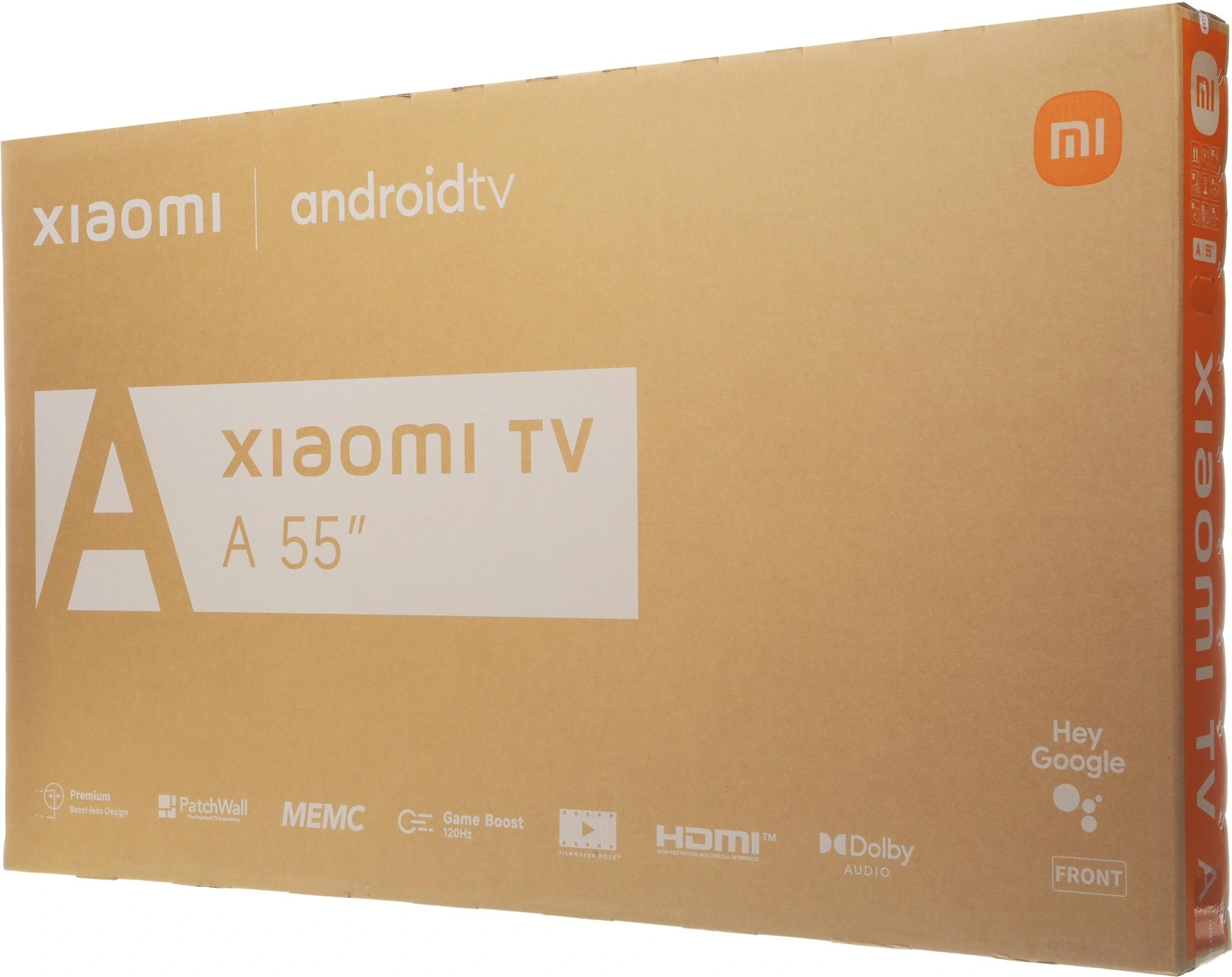 Телевизор Xiaomi TV A 55 2026 черный