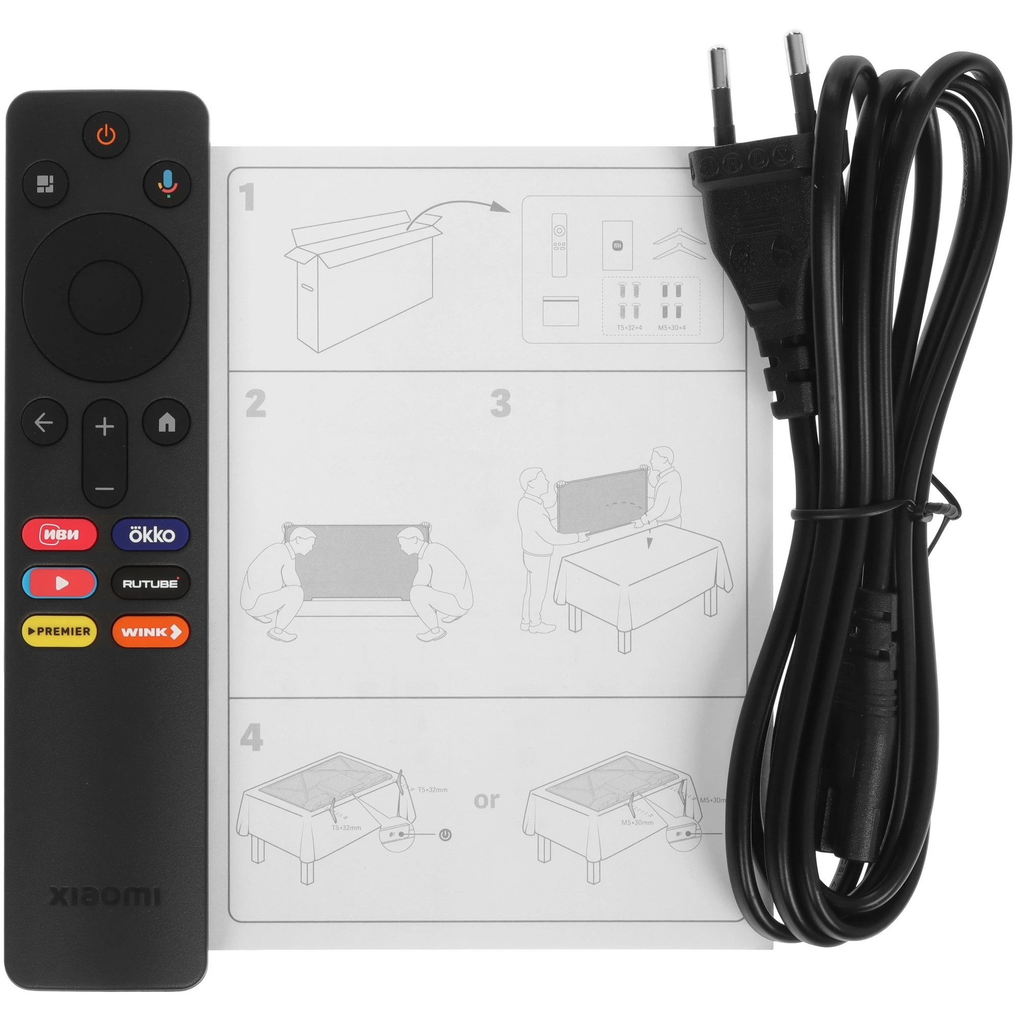 Телевизор Xiaomi TV A Pro 55 2026 черный DLED QLED UHD 60 Гц Android TV