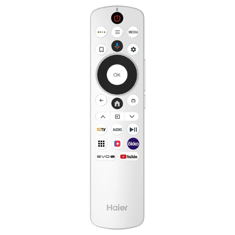 Телевизор LED Haier 55" 55 MiniLED M4 Frameless серебристый 4K Ultra HD 60Hz MEMC DVB-T DVB-T2 DVB-C