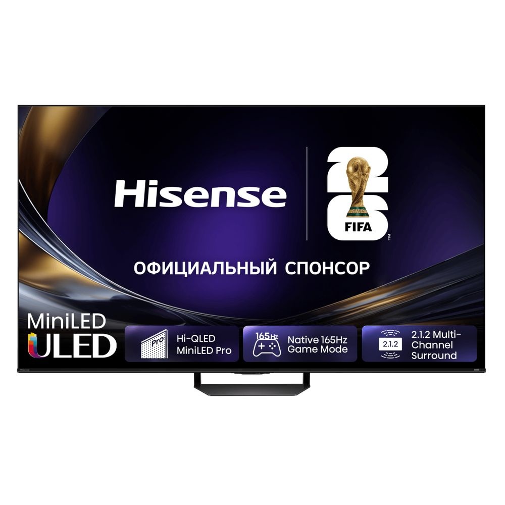 Телевизор 55" MiniLED 4K UHD 55U7S PRO HISENSE