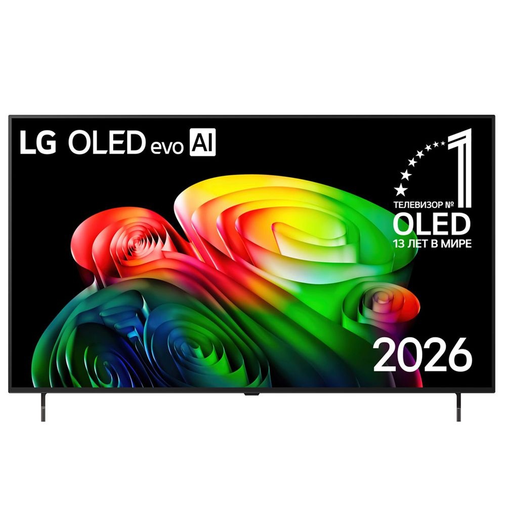 Телевизор LG OLED55B6RLA, 55", черный-серый, OLED, 4K Ultra HD, 120Hz, WebOS