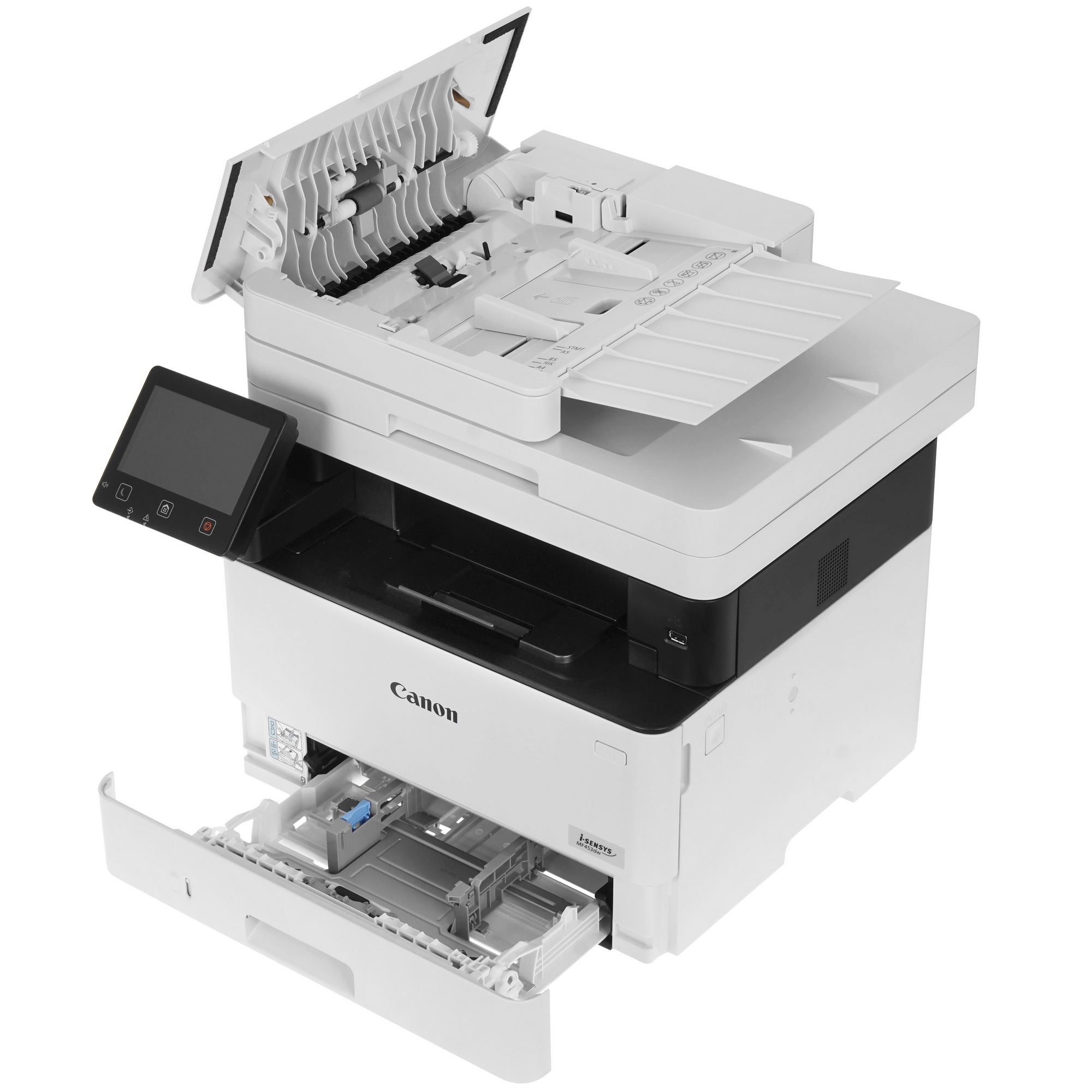 МФУ лазерный Canon i-Sensys MF453dw (5161C007), A4, ч/б, печ. 38 стр/мин., скан. до 38 стр/мин (ч/б)