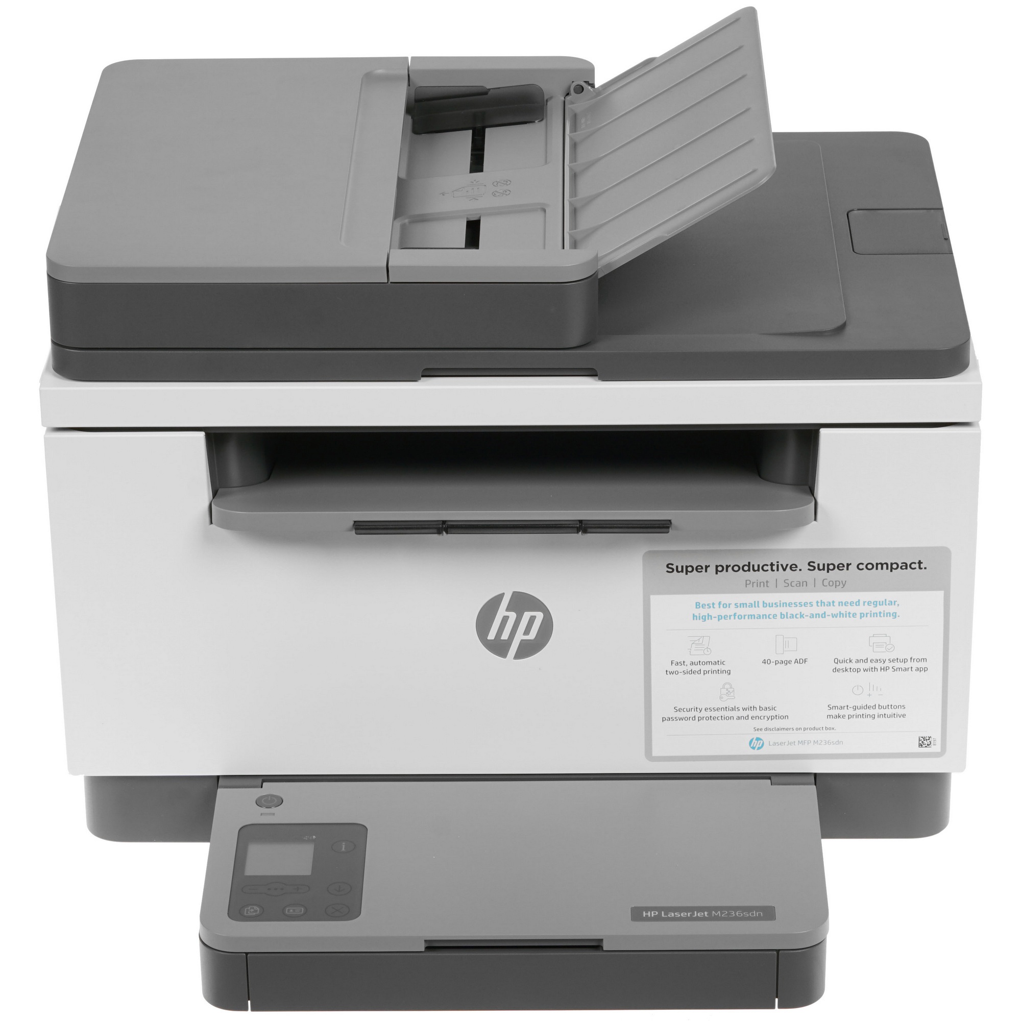 МФУ лазерный HP LaserJet M236sdn (9YG08A), A4, ч/б, печ. до 29 стр/мин., скан. до 19 стр/мин. (ч/б)