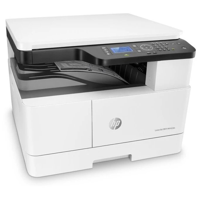 МФУ лазерный HP LaserJet M442dn (8AF71A), A3, ч/б, печ. до 24 стр/мин. (А4) до 13 стр/мин. (А3), 120