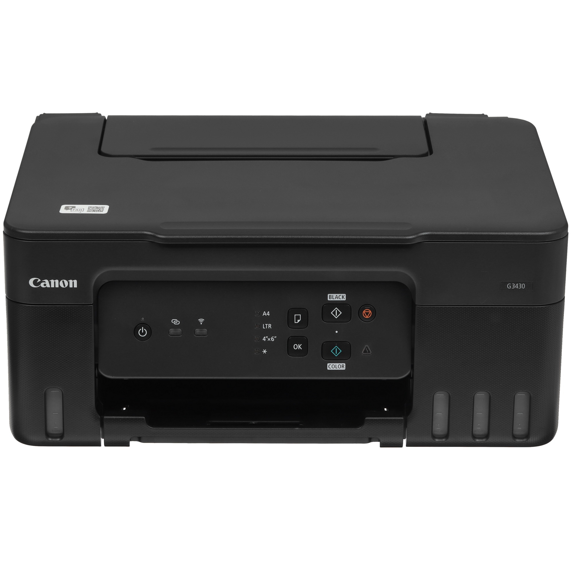 МФУ струйный Canon PIXMA G3430 (5989C009), A4, цветное, печ. 11 стр/мин. (ч/б) 6 стр/мин. (цвет), ск