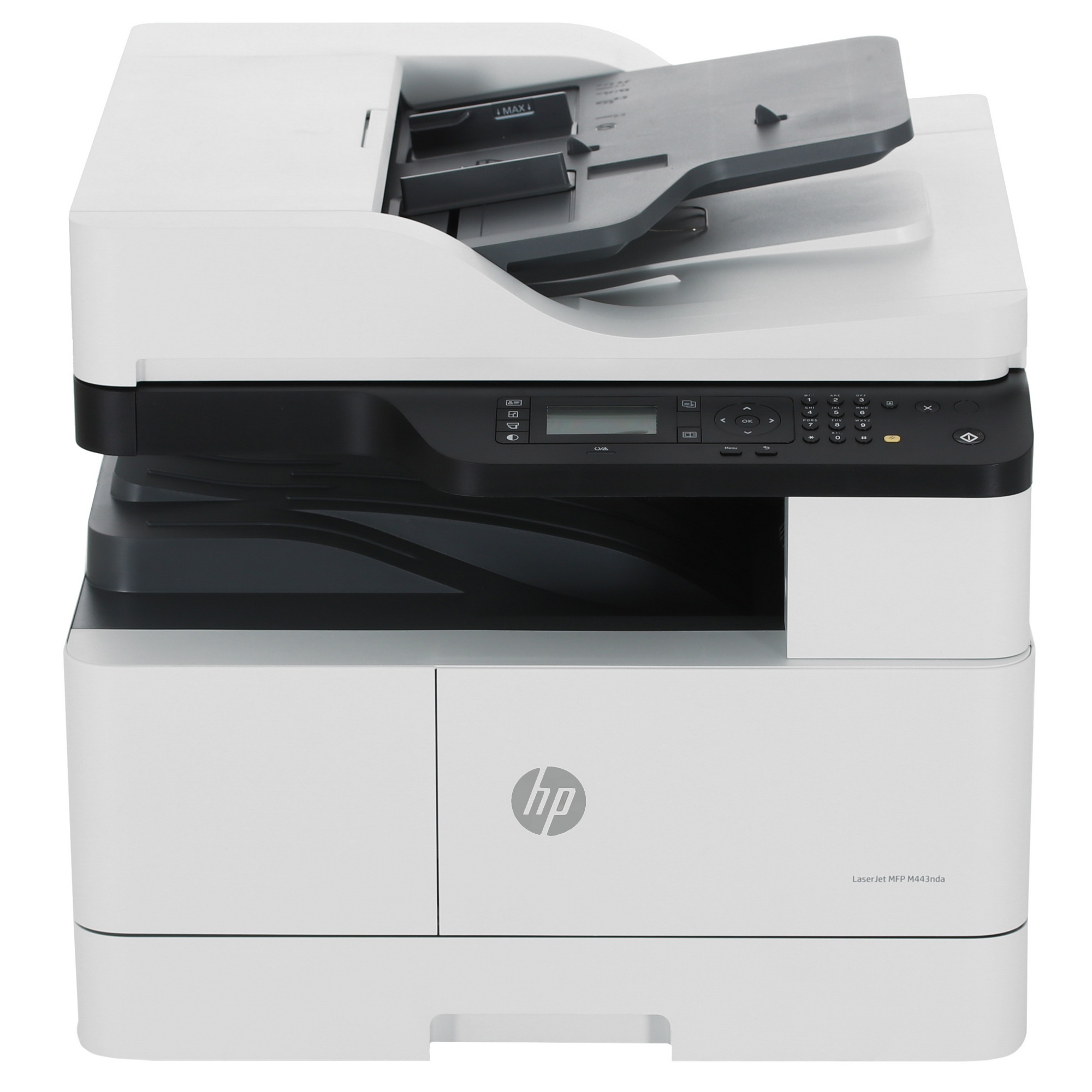 МФУ лазерный HP LaserJet MFP M443nda (8AF72A), A3, ч/б, печ. до 25 стр/мин. (А4) до 13 стр/мин. (А3)