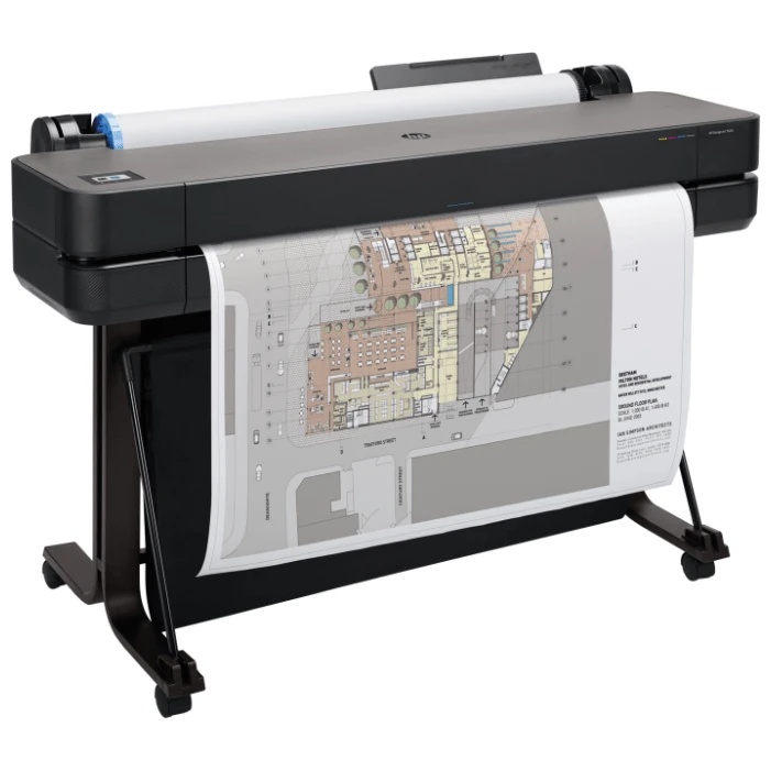 Плоттер струйный HP Designjet T630 (5HB11A), A0, 36", цветной, 914 мм, 2400x1200 dpi, USB, Gigabit E
