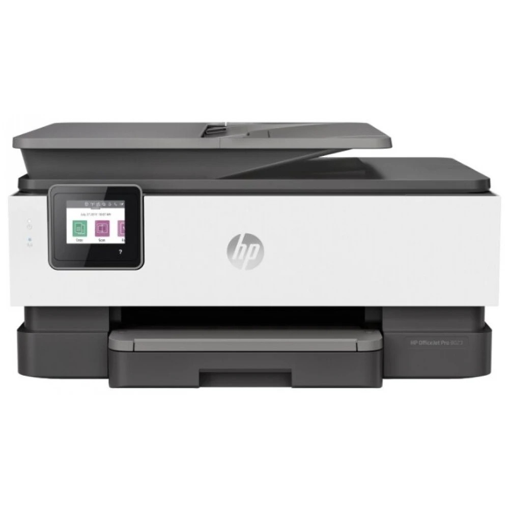 МФУ струйный HP OfficeJet 8023 (1KR64B), A4, цвтной, печ. до 20 стр/мин. (ч/б), до 10 стр/мин. (цвет