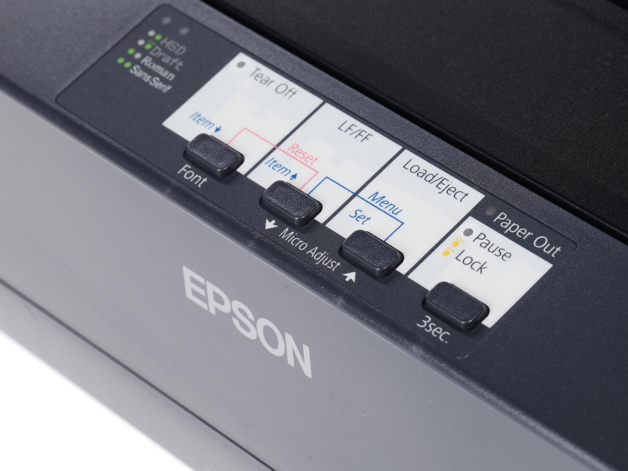 Принтер матричный Epson LX-350 (C11CC24031/C11CC24032), (А4, 357 cps (12 cpi), USB, LPT, COM)