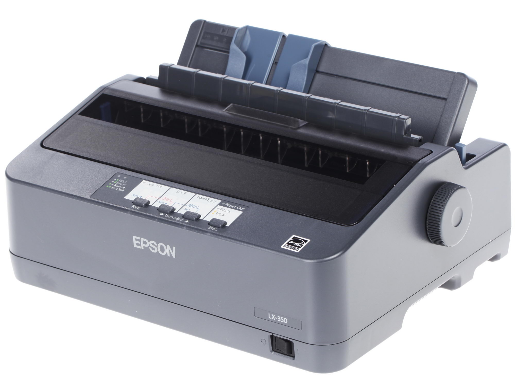 Принтер матричный Epson LX-350 (C11CC24031/C11CC24032), (А4, 357 cps (12 cpi), USB, LPT, COM)