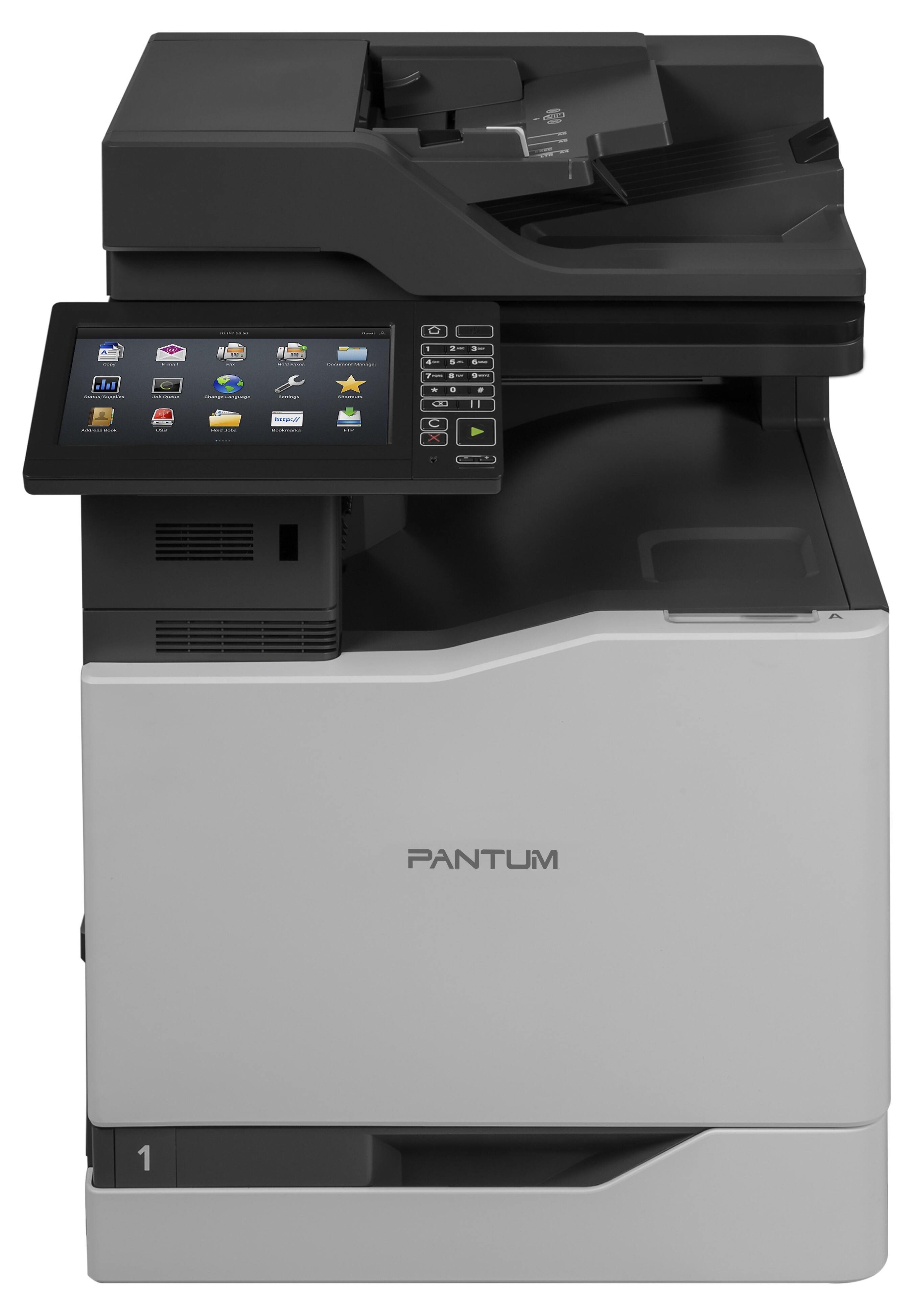 МФУ Pantum CM8000FD Color laser, A4, 57 ppm (max 350 000 p/mon), 1,6 GHz, 1200x1200 dpi, 2048 mb RAM