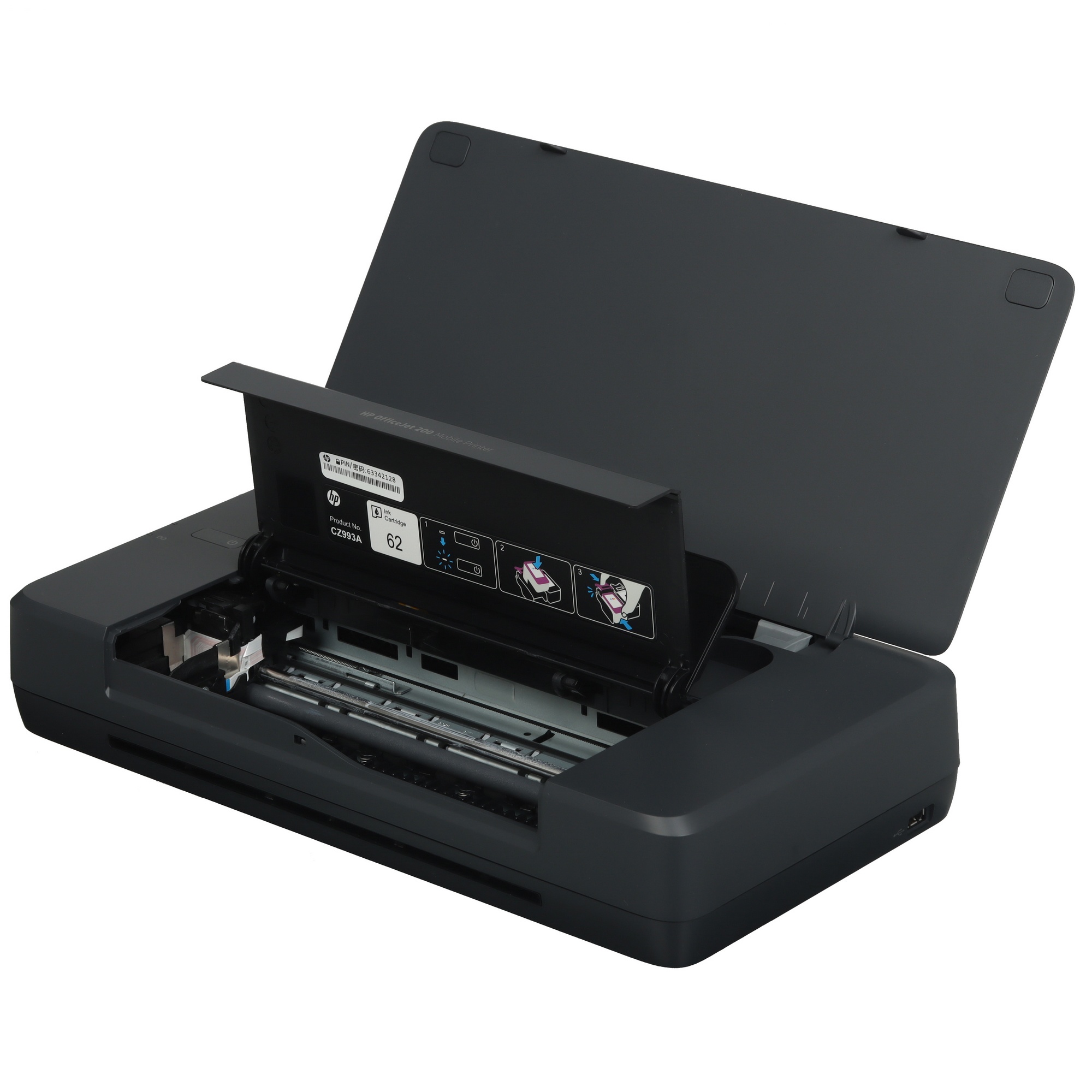Принтер струйный HP OfficeJet 200 (CZ993A#BHC), A4, цветной, печ. до 10 стр/мин. (ч/б) до 7 стр/мин.