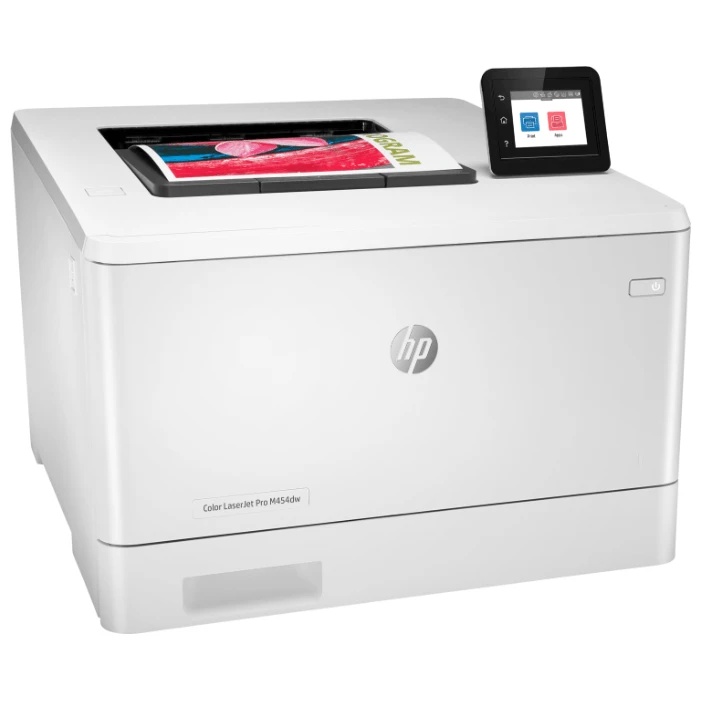 Принтер лазерный HP Color LaserJet Pro M454dw (W1Y45A#B19), А4, цветной, печ. до 27 стр/мин., 600 x