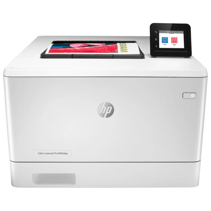 Принтер лазерный HP Color LaserJet Pro M454dw (W1Y45A#B19), А4, цветной, печ. до 27 стр/мин., 600 x