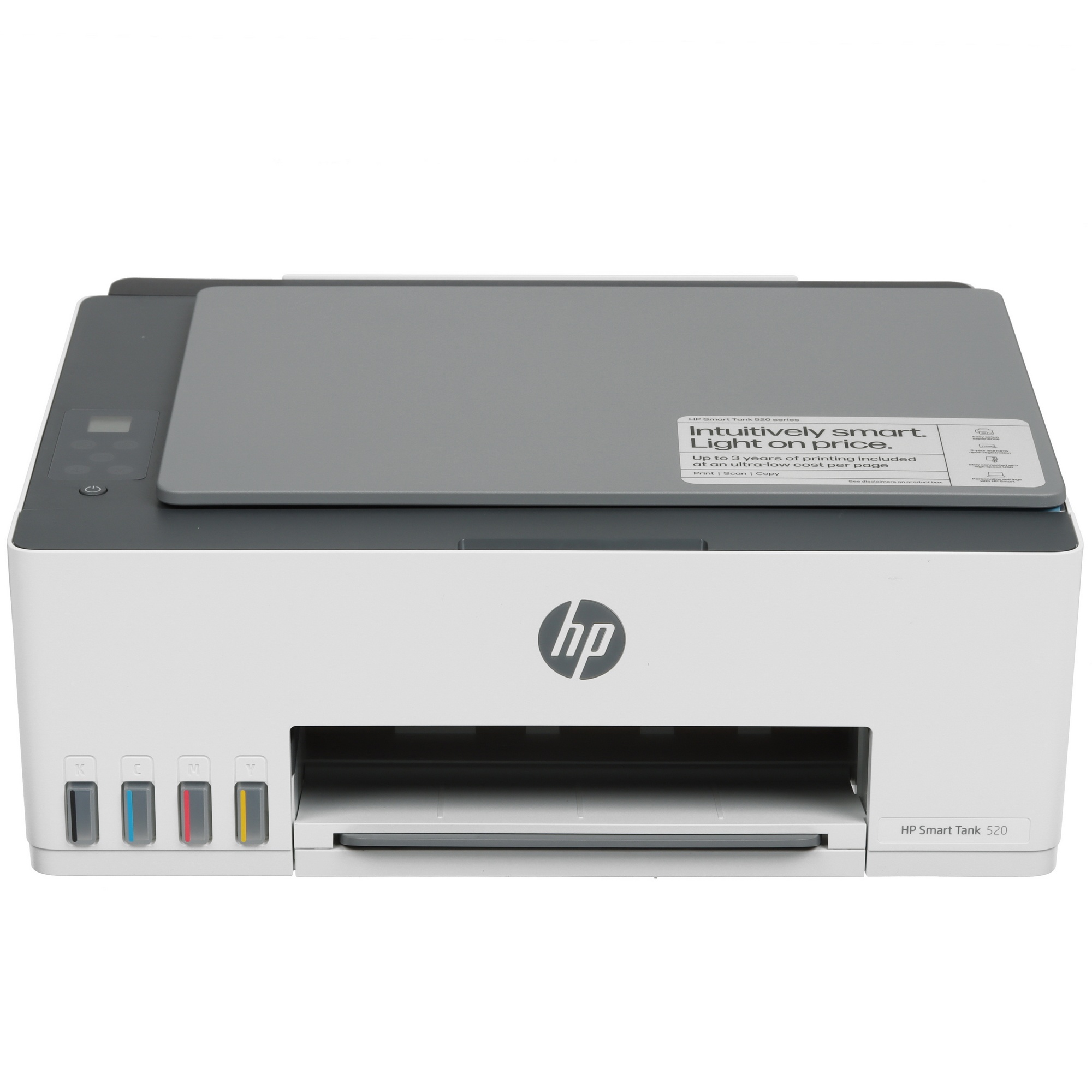 МФУ струйный HP Smart Tank 520 (1F3W2A), A4, цветной, печ. до 12 стр/мин. (ч/б) до 5 стр/мин. (цвет)