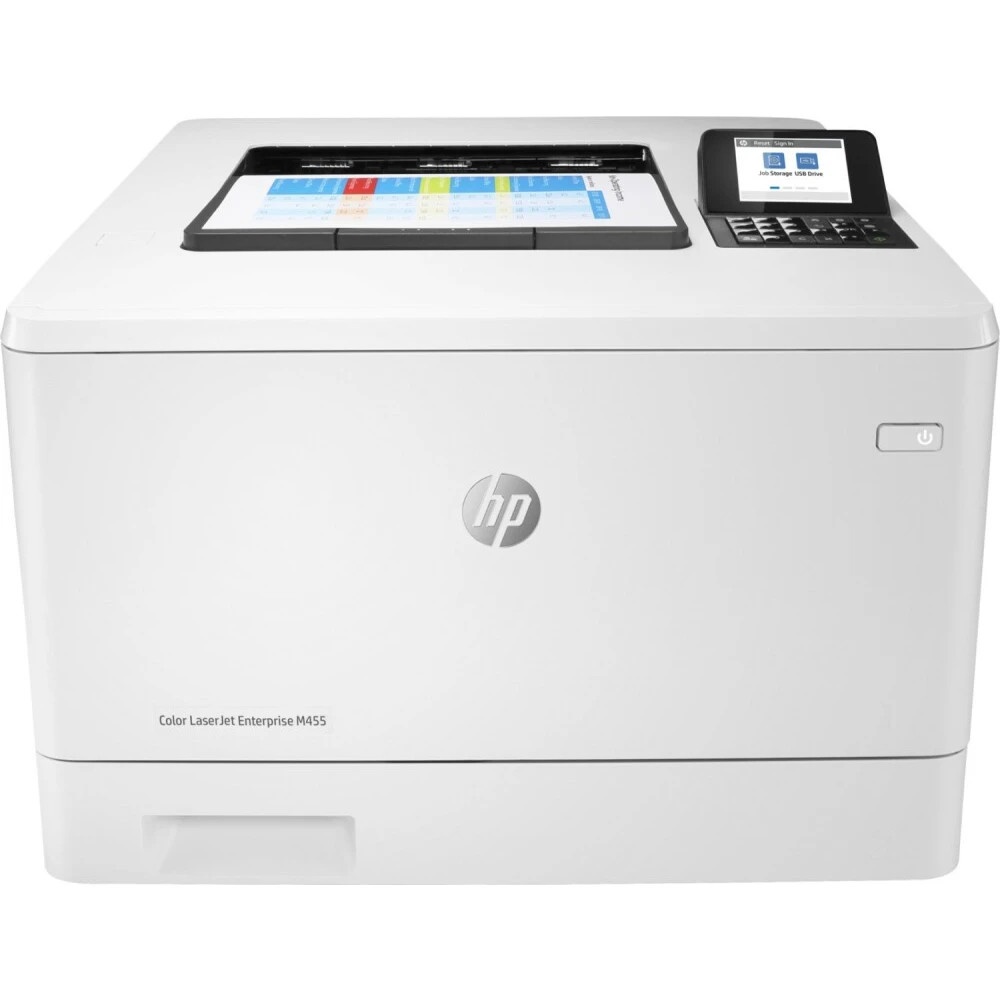 Принтер лазерный HP Color LaserJet Pro M455dn (3PZ95A), A4, цветной, печ. до 27 стр/мин., 600 x 600