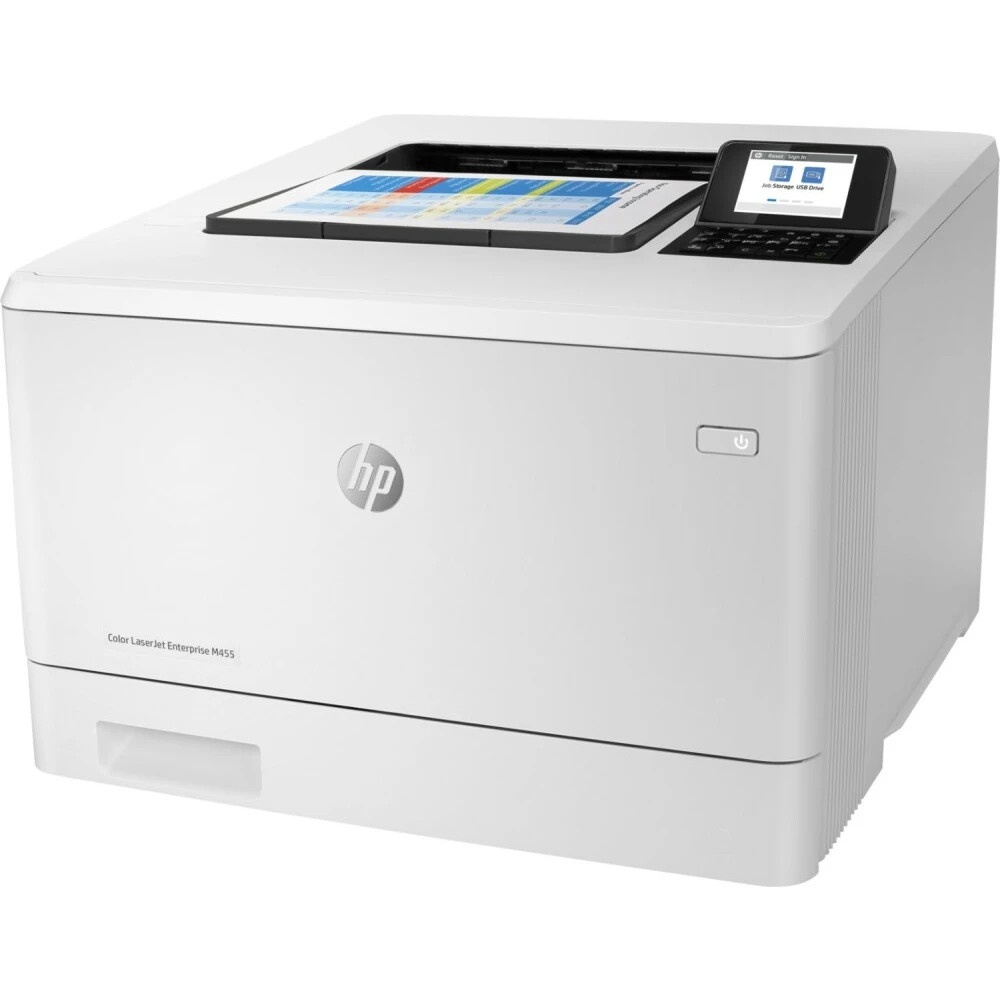Принтер лазерный HP Color LaserJet Pro M455dn (3PZ95A), A4, цветной, печ. до 27 стр/мин., 600 x 600