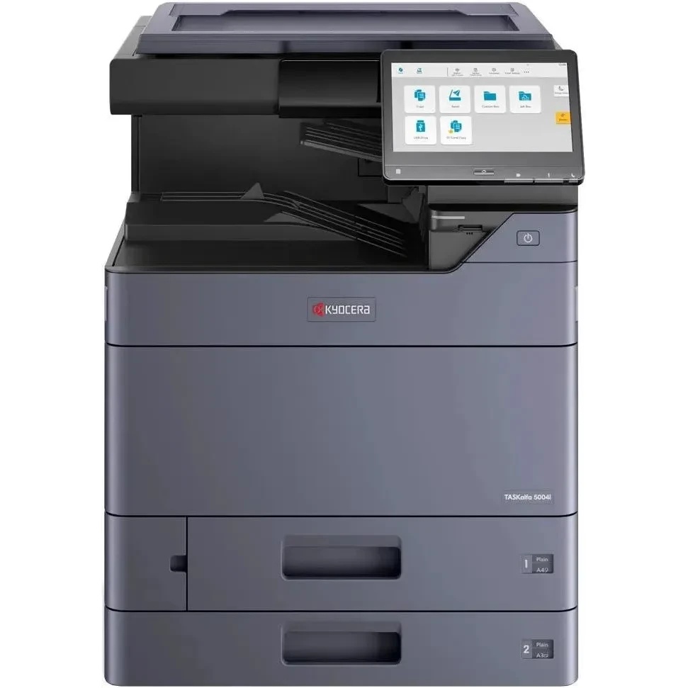 МФУ лазерный Kyocera TASKalfa 5004i Требуется запуск АСЦ (1102YS3NL0), A3, ч/б, печ. до 50 стр/мин.
