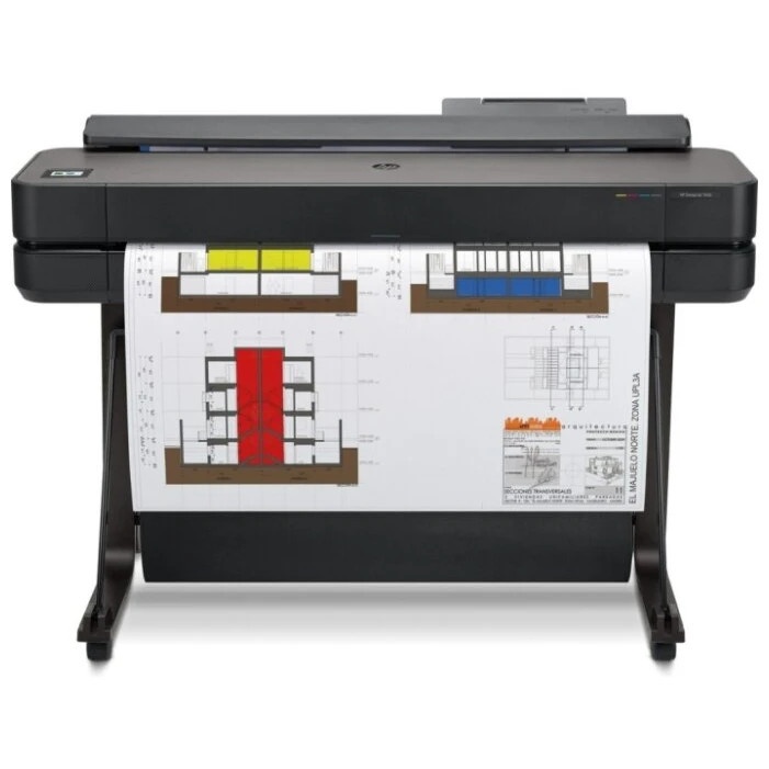 Плоттер струйный HP Designjet T650 (5HB10A), A0, 36", цветной, 914 мм, 2400x1200 dpi, USB, Gigabit E
