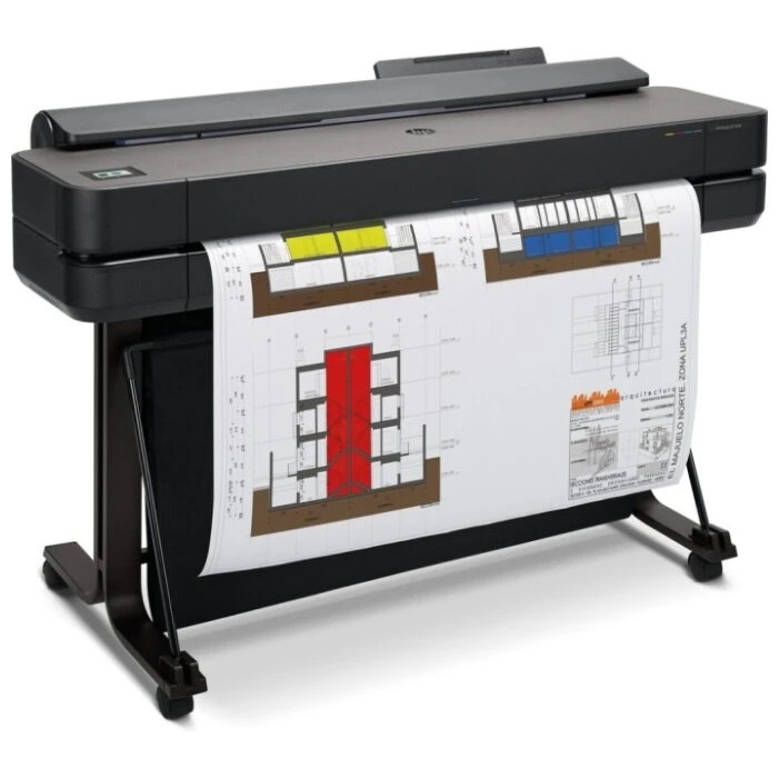 Плоттер струйный HP Designjet T650 (5HB10A), A0, 36", цветной, 914 мм, 2400x1200 dpi, USB, Gigabit E
