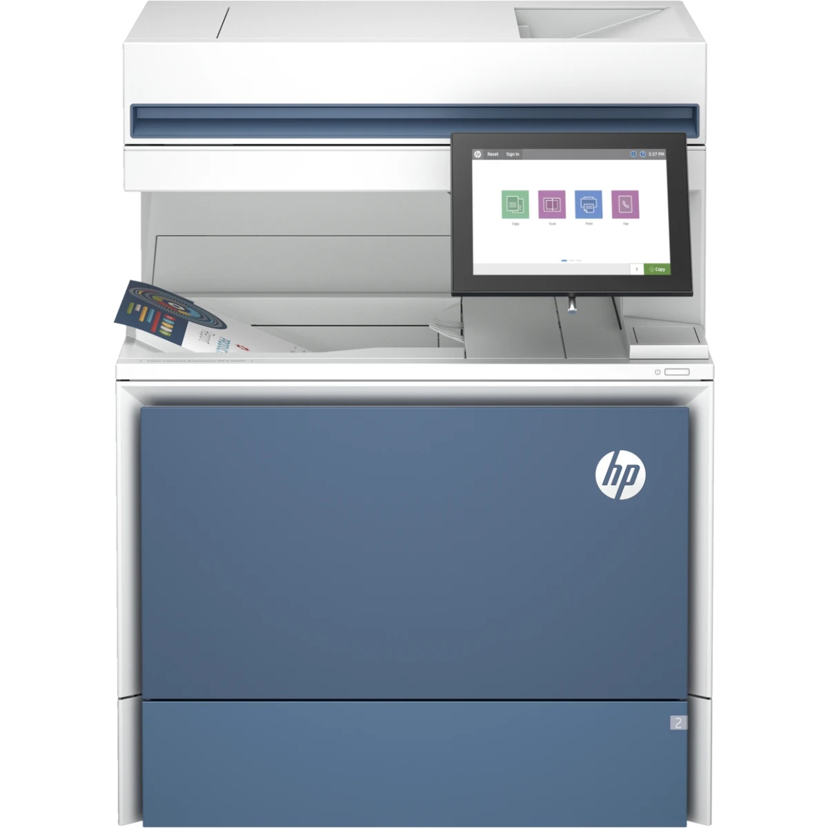 МФУ лазерный HP Color LaserJet Enterprise MFP 6800dn (6QN35A), А4, цветной, печ. 52 стр/мин., 1200x1