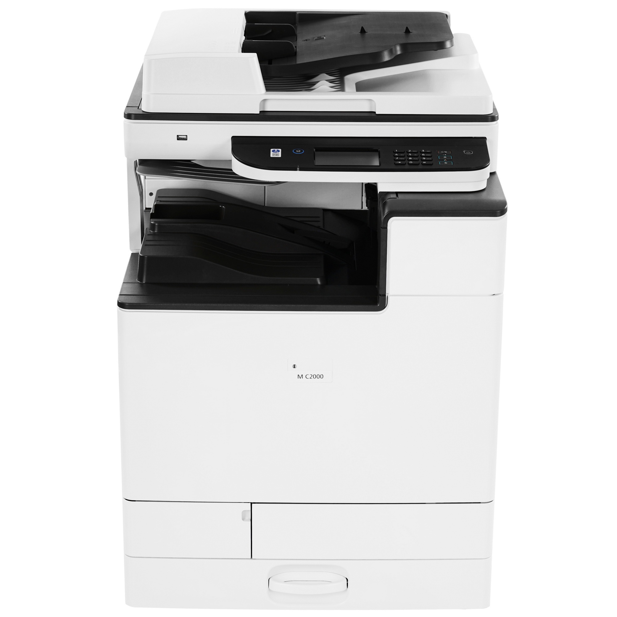 МФУ лазерный Ricoh Aficio M C2000 (418968), A3, цветной, печ. до 20 стр/мин., скан. до 17 стр/мин.,