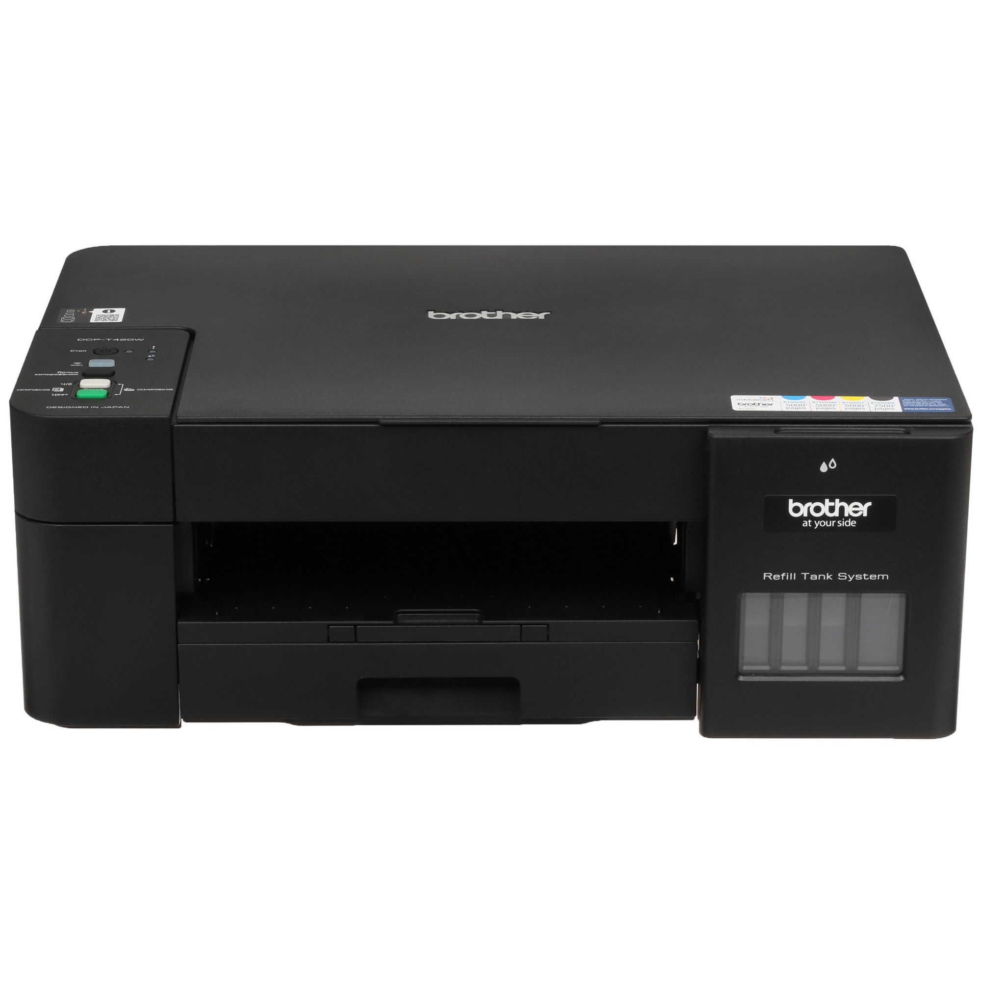МФУ струйный Brother InkBenefit Plus DCP -T420W, A4, цветной, печ. 16/9 стр/мин (ч/б/цвет), скан. до