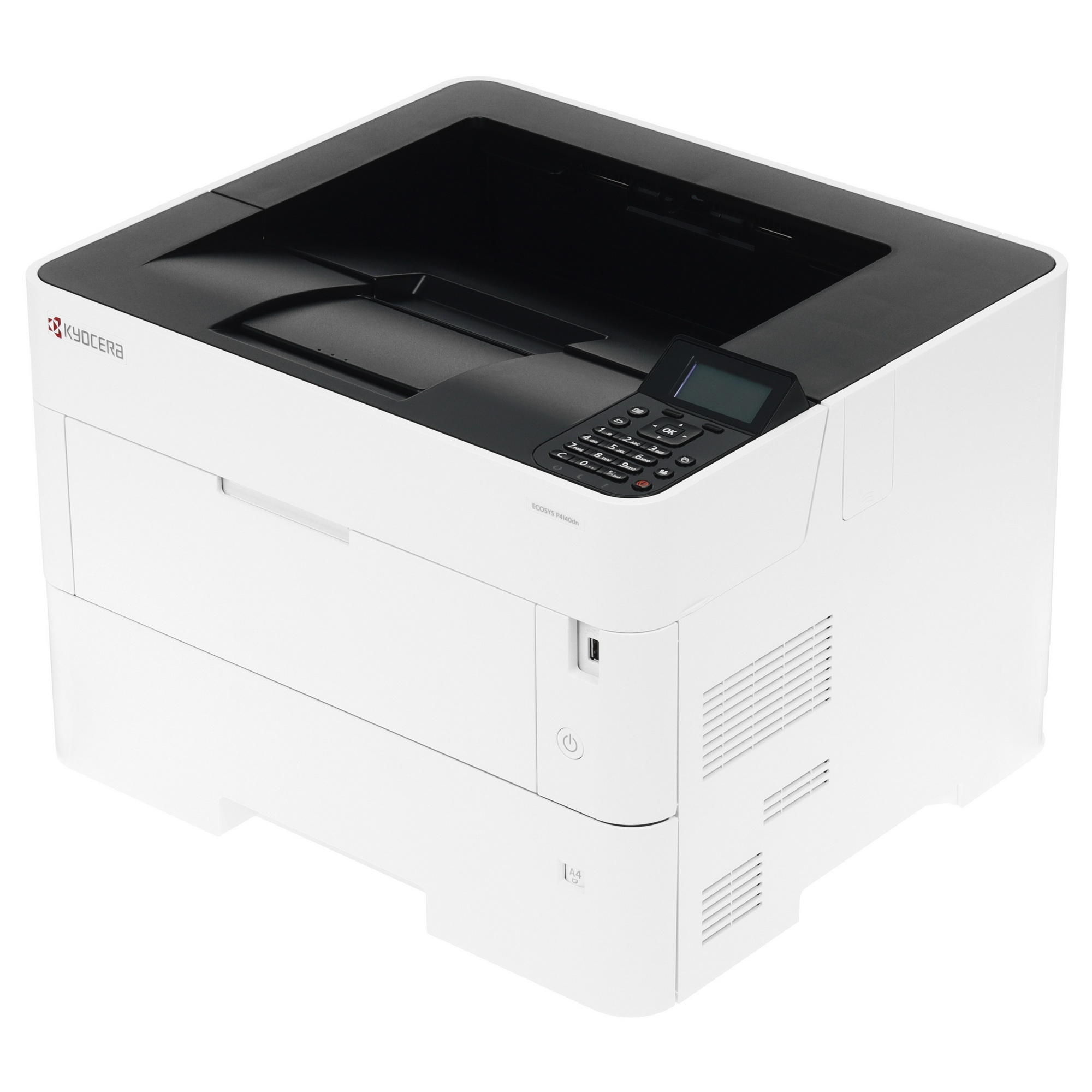 Принтер лазерный Kyocera P4140dn (1102Y43NL0), A3, ч/б, печ. до 40 стр/мин. (А4) до 22 стр/мин. (А3)