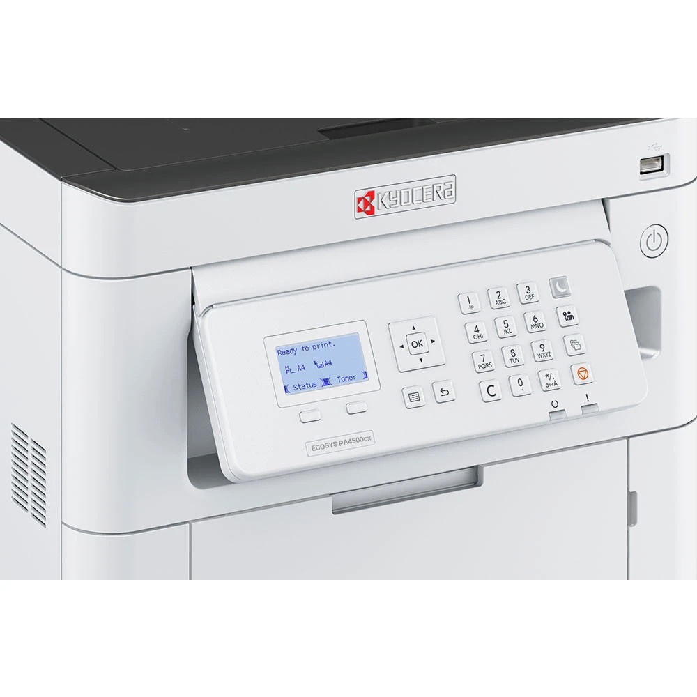 Принтер лазерный Kyocera ECOSYS PA4500cx (1102Z13NL0), A4, цветной, печ. 45 стр/мин., 1200 x 1200 DP