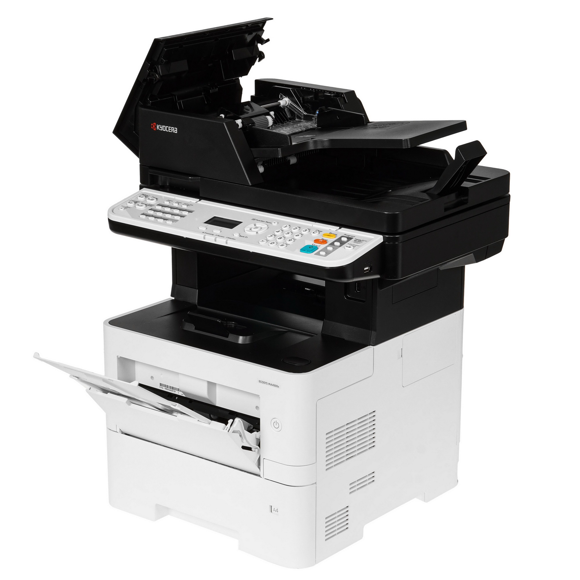МФУ лазерный Kyocera Ecosys MA4500x (110C133NL0/110C133DZ0), A4, ч/б, печ. до 45 стр/мин., скан. до