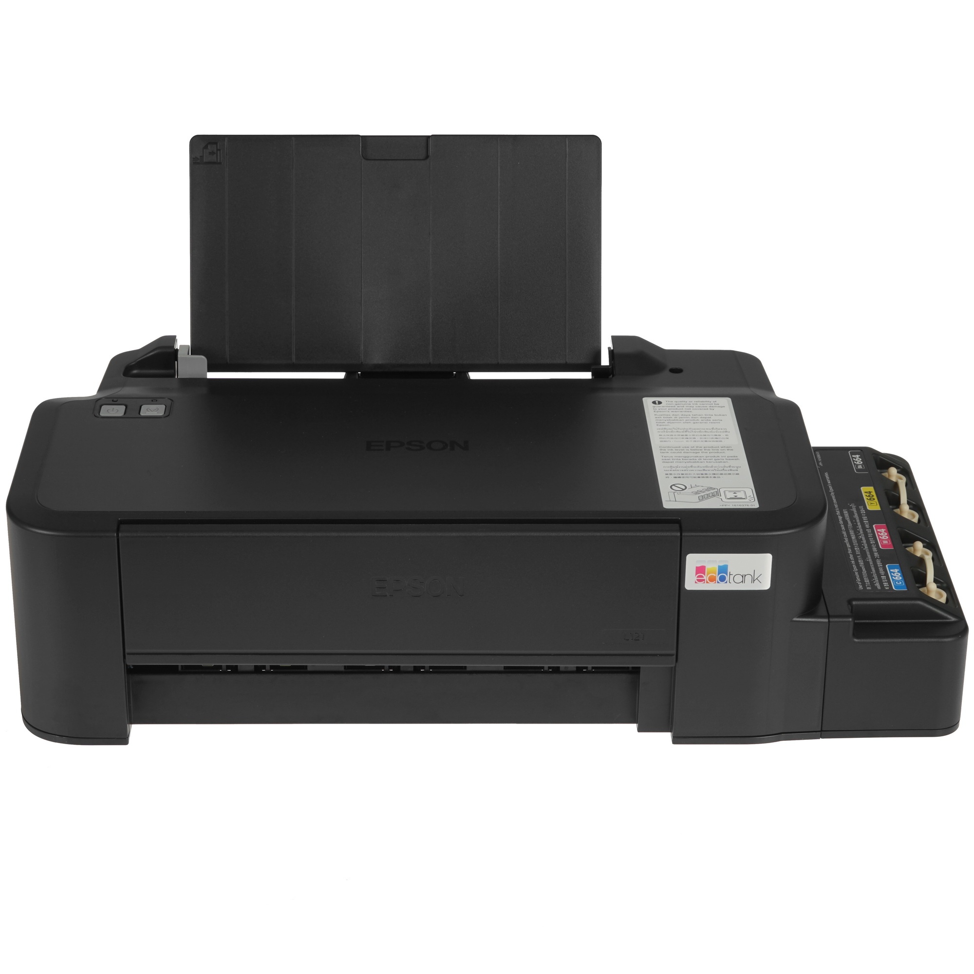 Принтер струйный Epson L121 (C11CD76414), A4, цветной, печ. до 9 стр/мин. (ч/б) до 4.8 стр/мин. (цве
