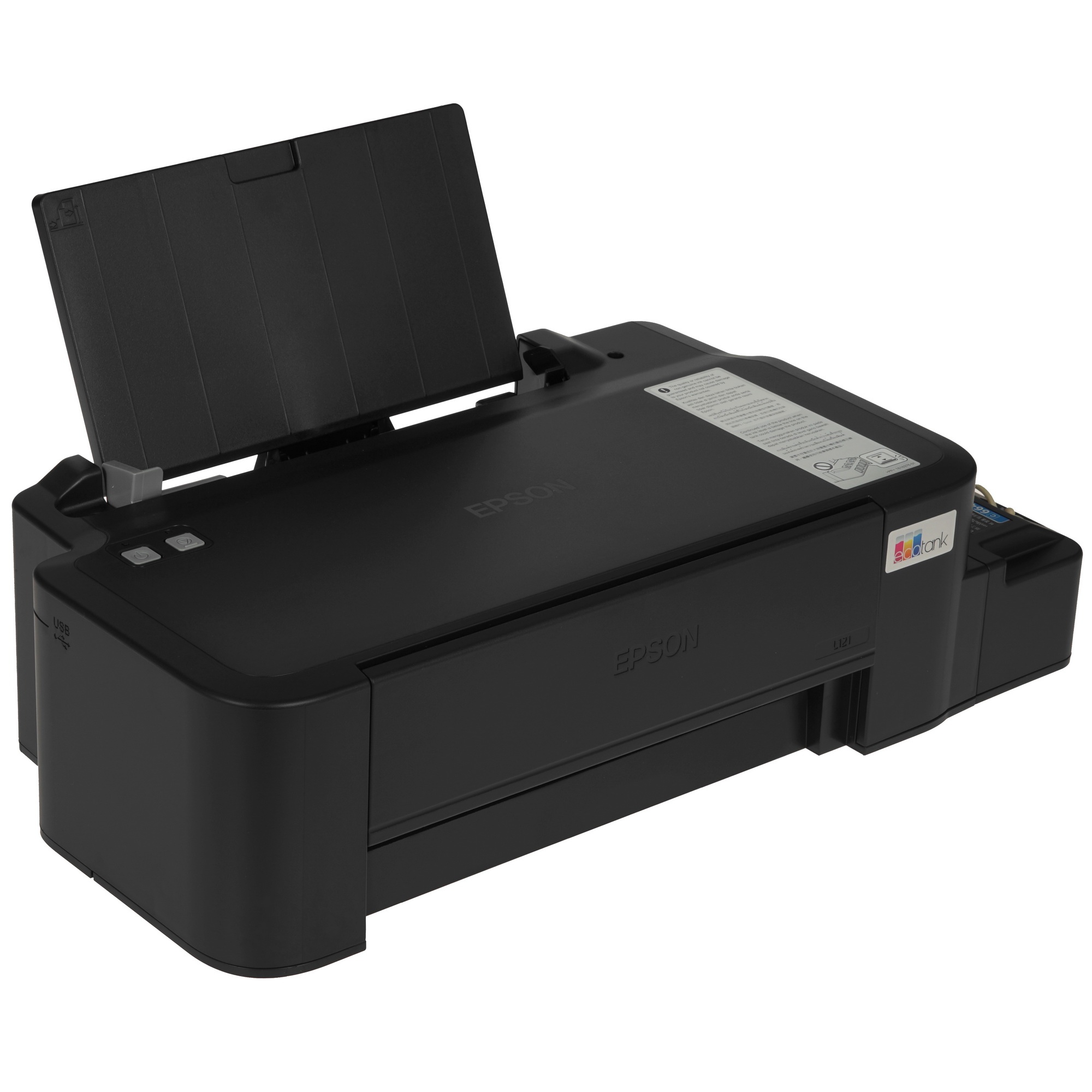 Принтер струйный Epson L121 (C11CD76414), A4, цветной, печ. до 9 стр/мин. (ч/б) до 4.8 стр/мин. (цве