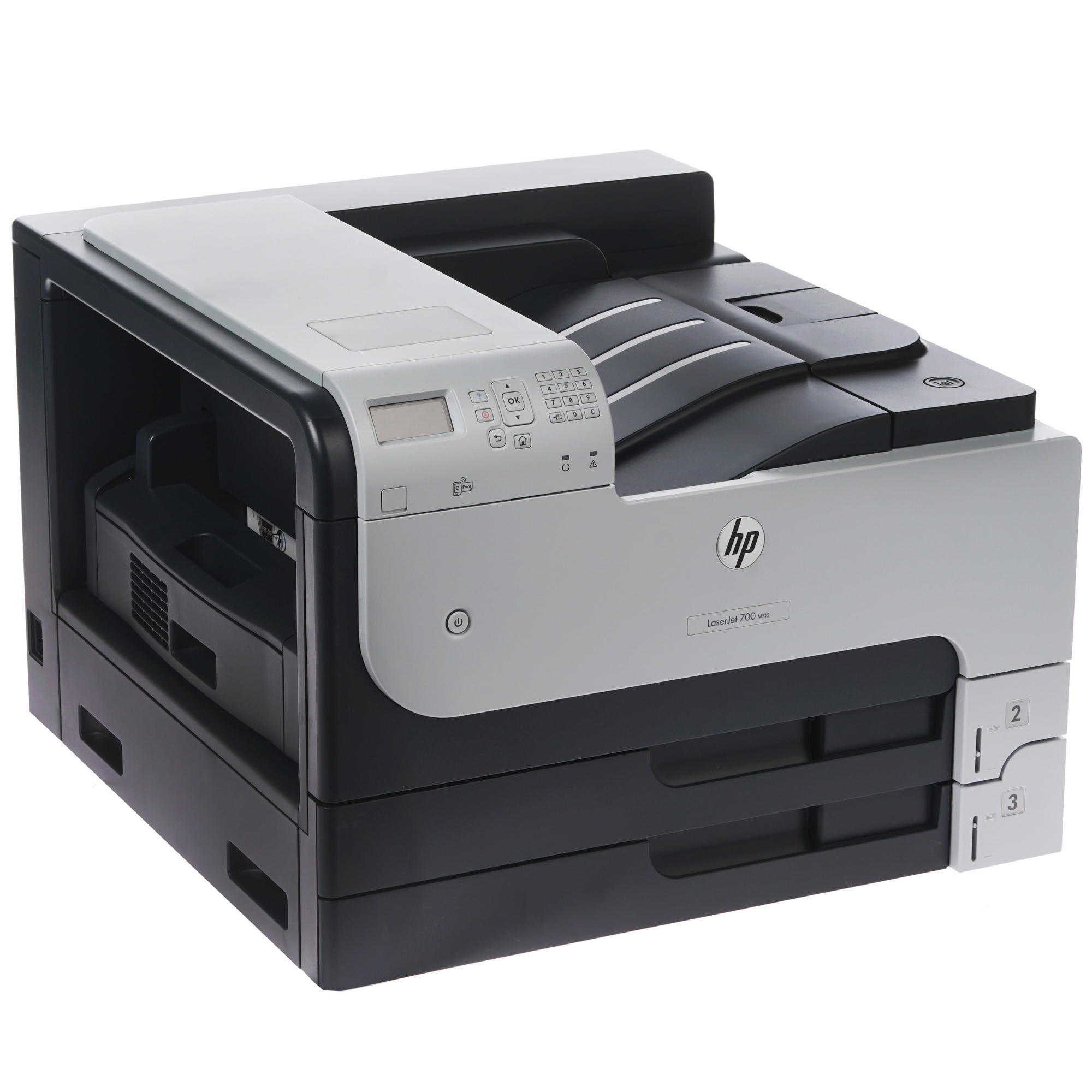 Принтер лазерный HP LaserJet Enterprise 700 M712dn (CF236A), A3, ч/б, печ. до 41 стр/мин. (А4) до 40