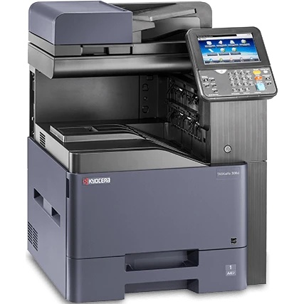 МФУ лазерный Kyocera TASKalfa 308ci (1102WL3NL0), A4, цветной, печ. до 30 стр/мин., скан. до 40 стр/