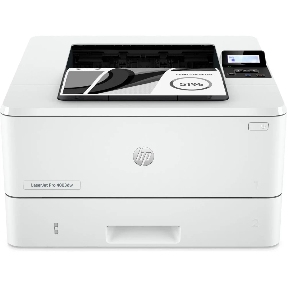 Принтер лазерный HP LaserJet Pro M4003dw (2Z610A), A4, ч/б, до 40 стр/мин., 1200 x 1200 dpi, USB, RJ