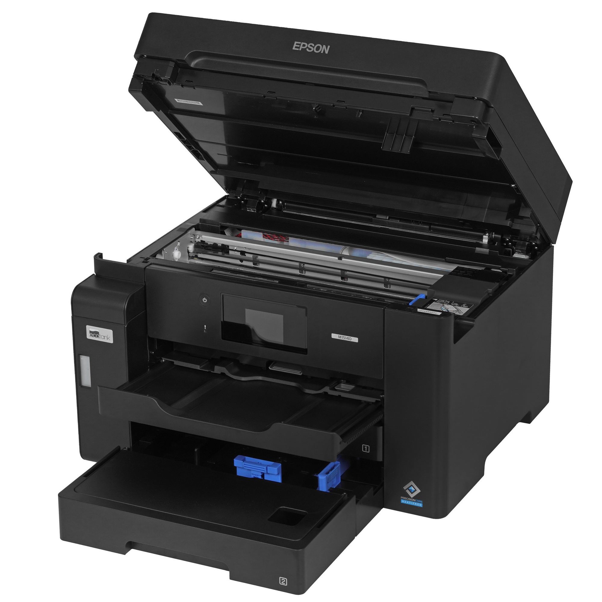 МФУ струйный Epson M15140 (C11CJ41404), A3+, ч/б, печ. до 25 стр/мин., скан. до 26 стр/мин., 2400 x