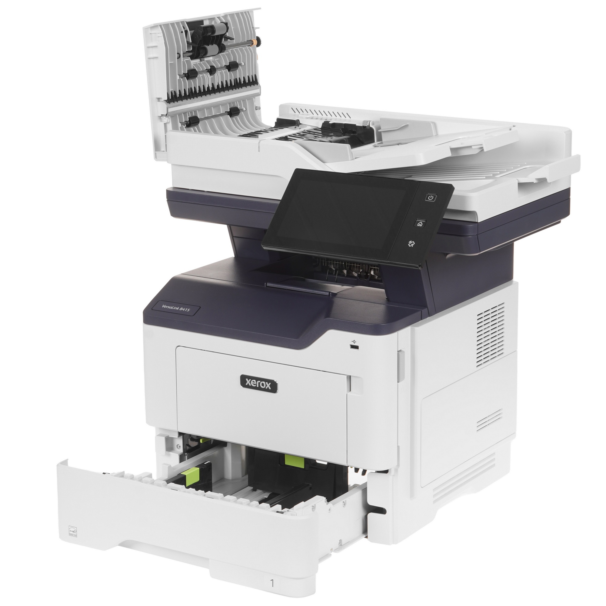 МФУ лазерный Xerox Versalink B415DN (B415V_DN), A4, ч/б, печ. до 47 стр/мин., скан. 98 стр/мин., 120