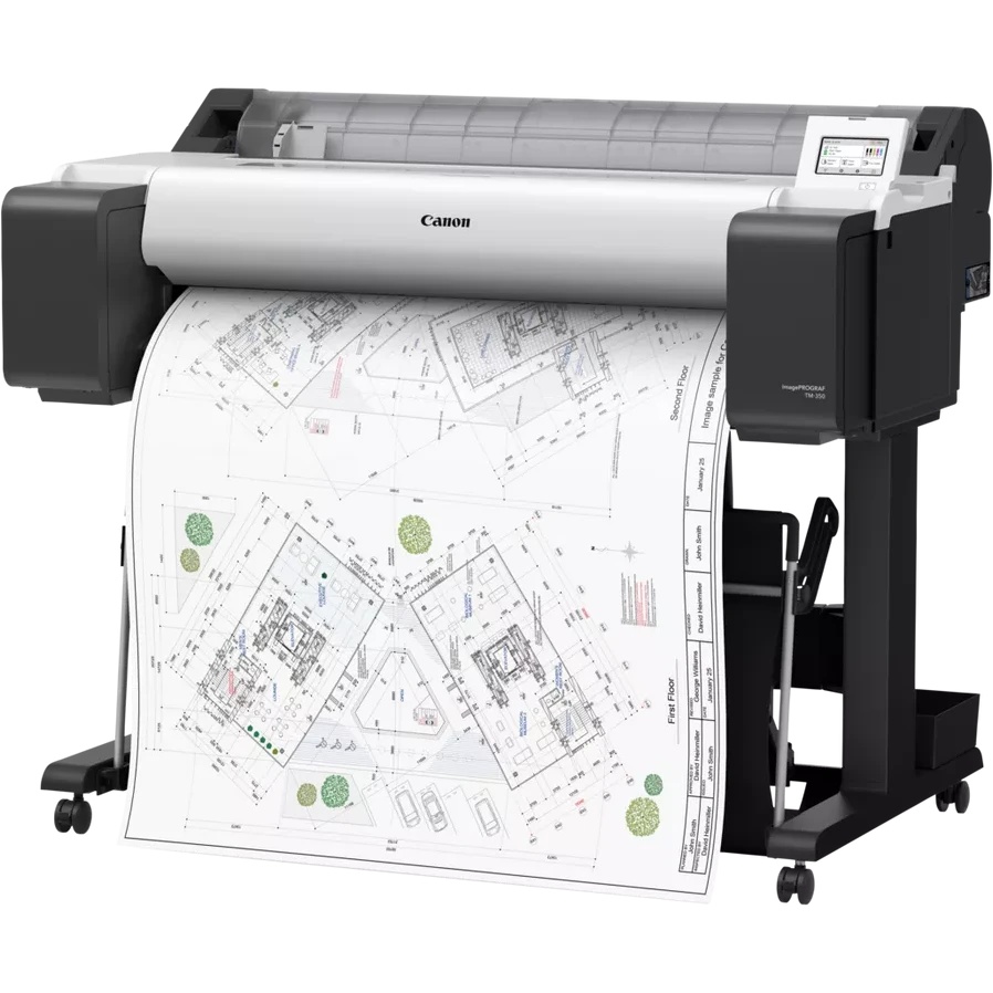 Плоттер струйный Canon imagePROGRAF TM-350 (6246C003), A0, цветное, 36", 1200x2400 dpi, USB, Wi-Fi,