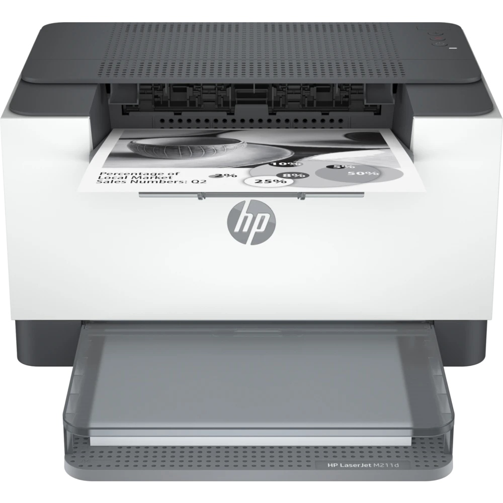 Принтер лазерный HP LaserJet Pro M211D (9YF82A), A4, ч/б, печ. до 29 стр/мин., 600 x 600 dpi, USB