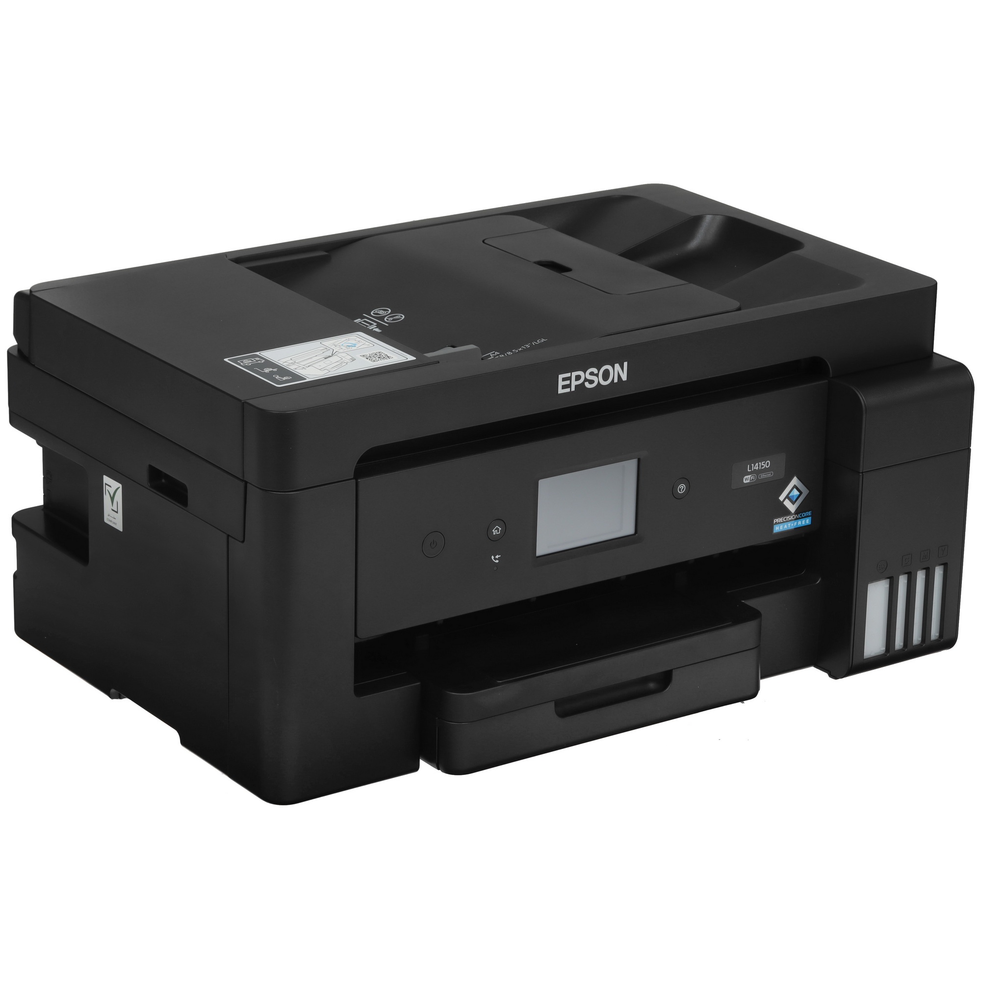 МФУ струйный EPSON L14150 (C11CH96502) 001 INK, A3, цветной, печ. до 38/24 стр/мин. (ч/б/цв.), 4800x