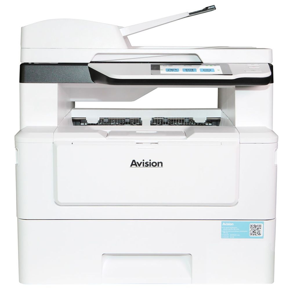 МФУ лазерный Avision AM40A plus (000-1111-0KG), А4, ч/б, печ. 40 стр/мин., скан. до  37 стр/мин., 12