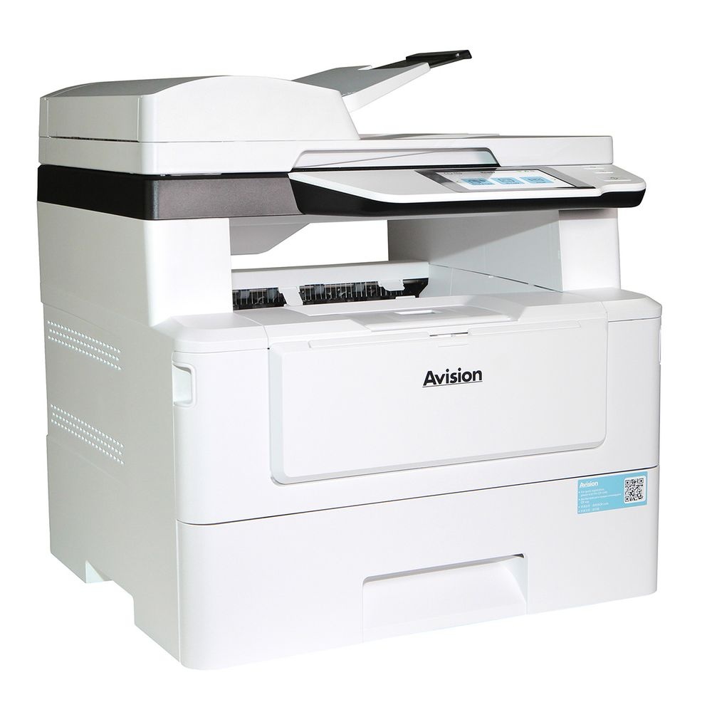 МФУ лазерный Avision AM40A plus (000-1111-0KG), А4, ч/б, печ. 40 стр/мин., скан. до  37 стр/мин., 12