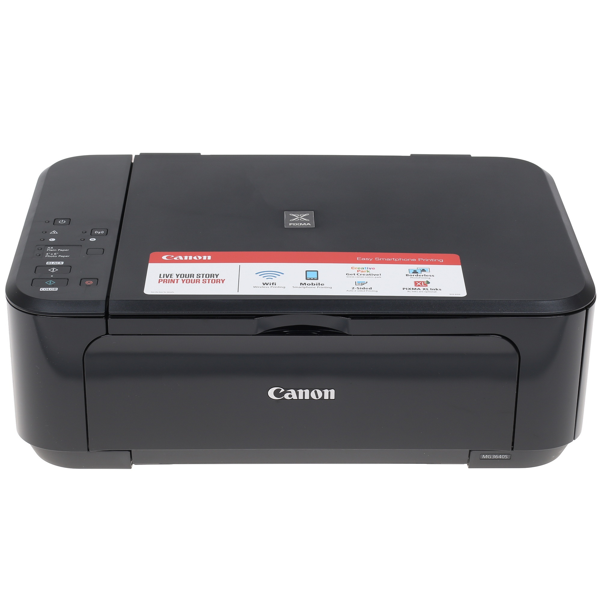 МФУ струйный Canon Pixma MG3640S BK (0515C107), A4, цветной, печ. 9.9 стр/мин. (ч/б) 5.7 стр/мин. (ц