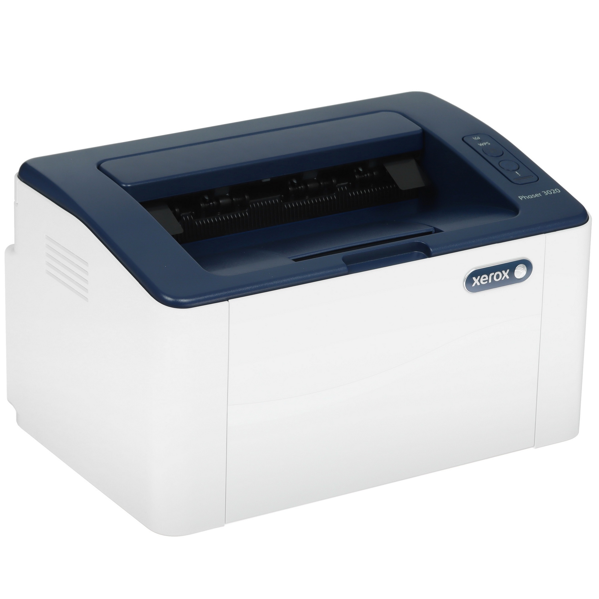 Принтер лазерный Xerox Phaser 3020 (P3020BI#), A4, ч/б, печ. до 20 стр/мин., 1200 x 1200 dpi, USB, W