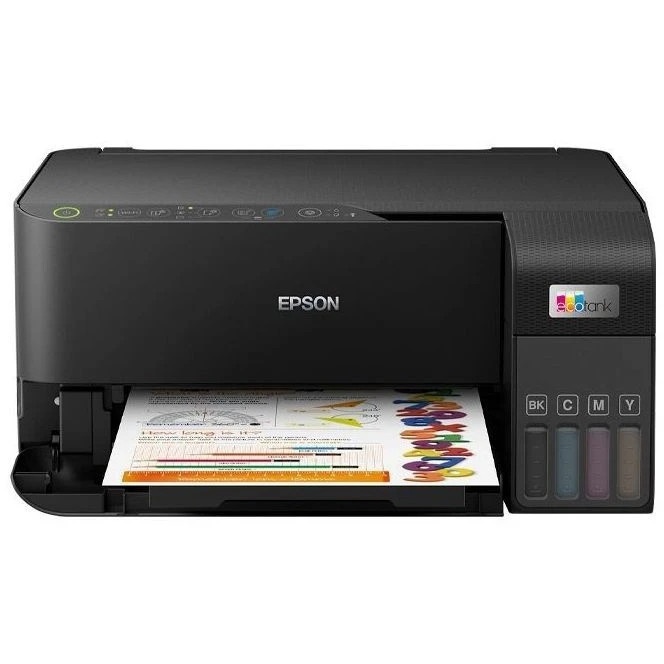 МФУ струйный Epson L3550 (C11CK59405), A4, цветной, печ. до 15 стр/мин. (ч/б) до 8 стр/мин. (цвет),