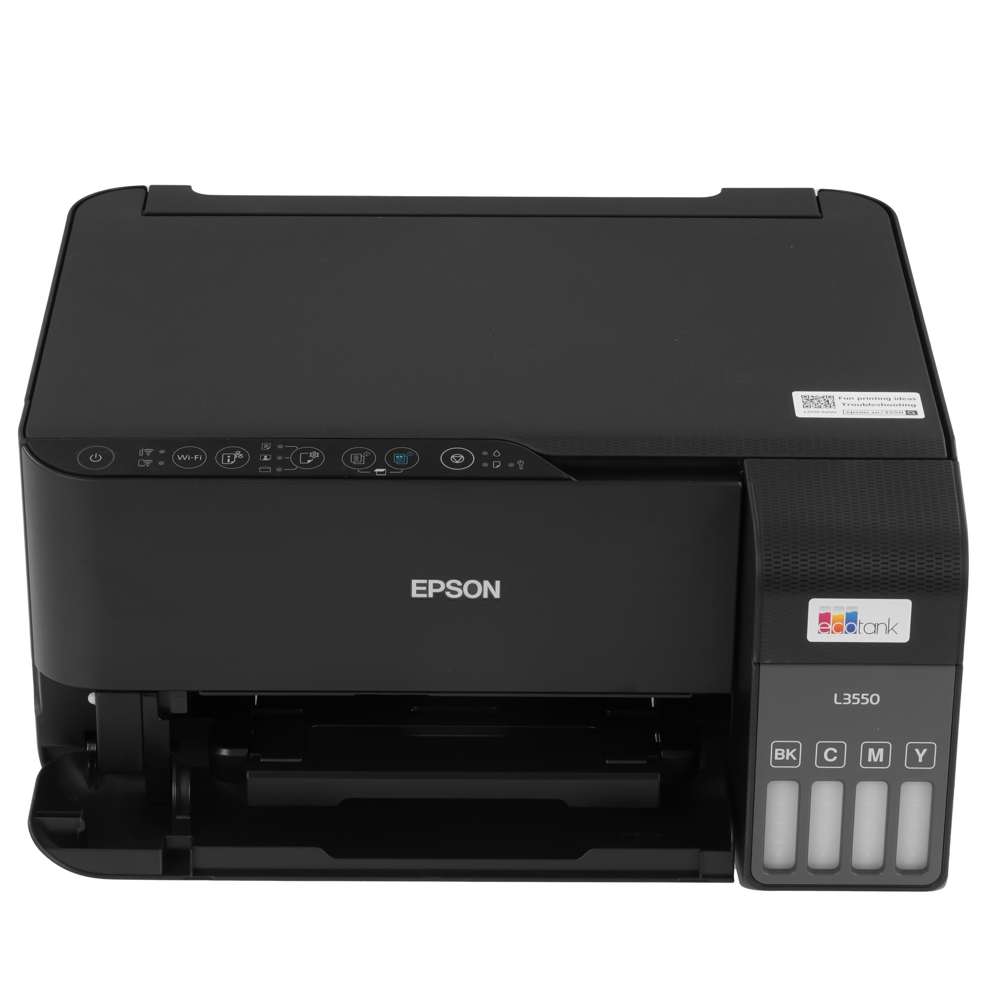 МФУ струйный Epson L3550 (C11CK59405), A4, цветной, печ. до 15 стр/мин. (ч/б) до 8 стр/мин. (цвет),