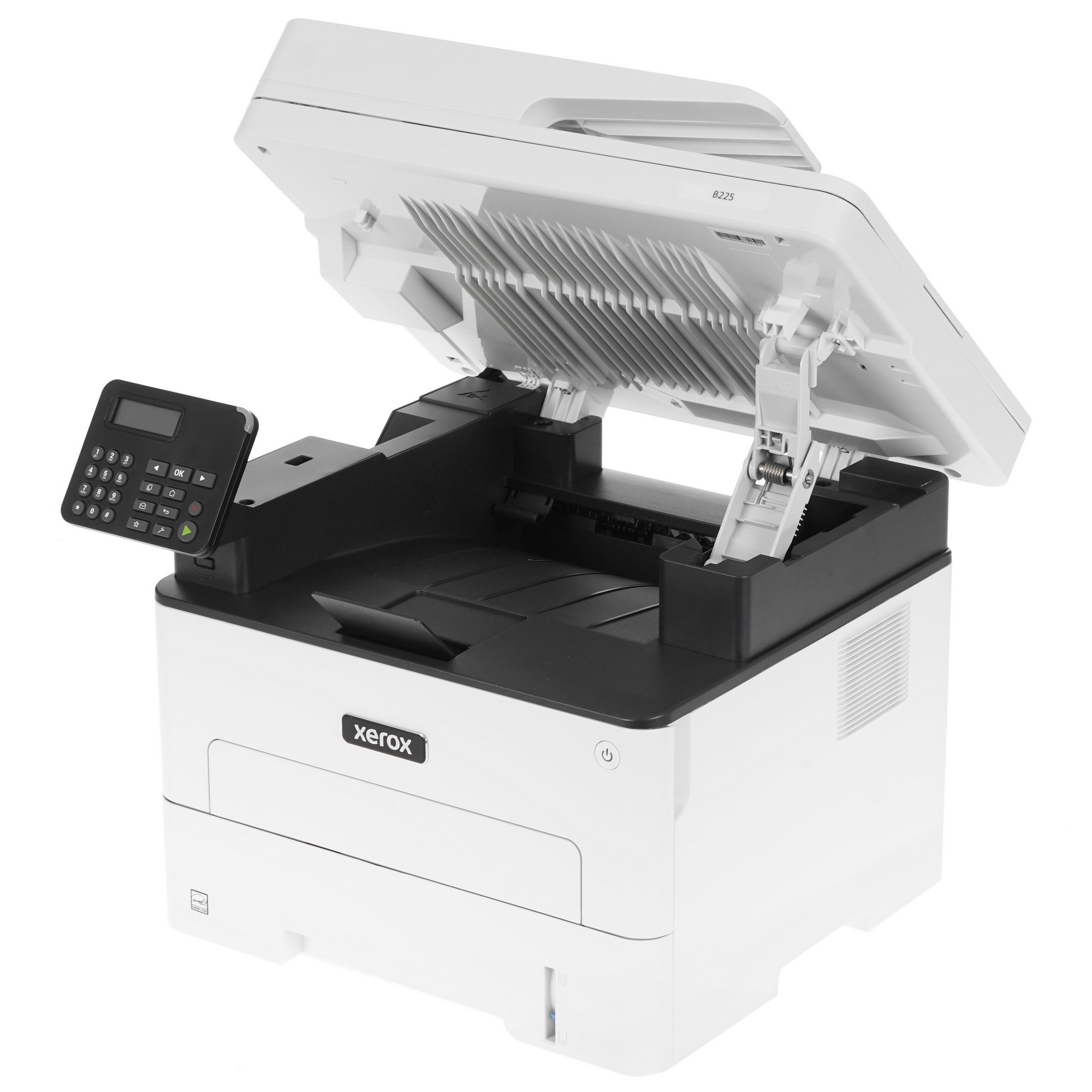 МФУ лазерный Xerox B225 (B225V_DNI), A4, ч/б, печ. до 34 стр/мин., скан. до 23 стр/мин. (ч/б) 7 стр/