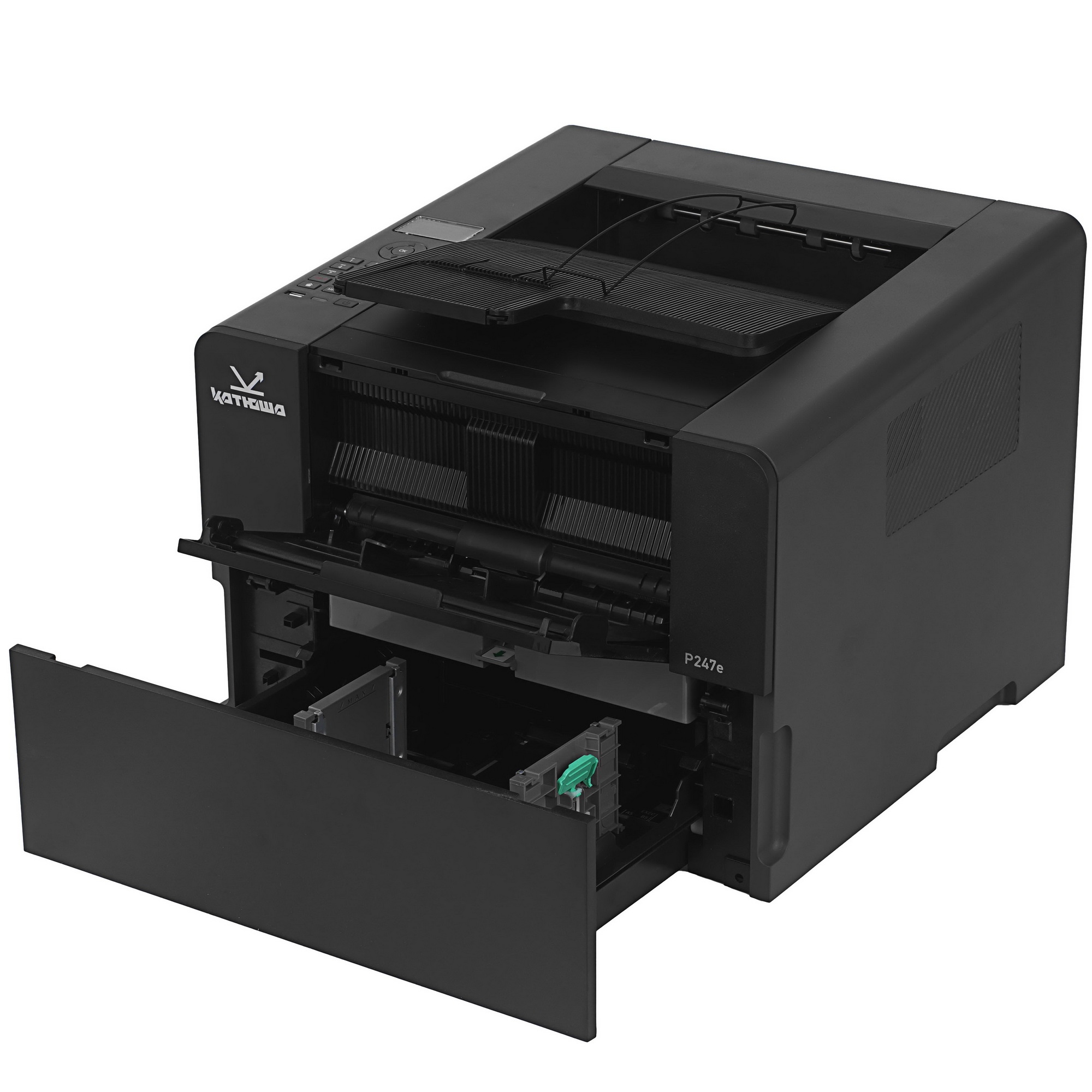 Принтер Катюша P247e, 47 стр/мин А4 Ч/Б, 1200 dpi. CPU 1 ГГц, 1 ГБRAM, Ethernet, USB, USB-host, Wi-F