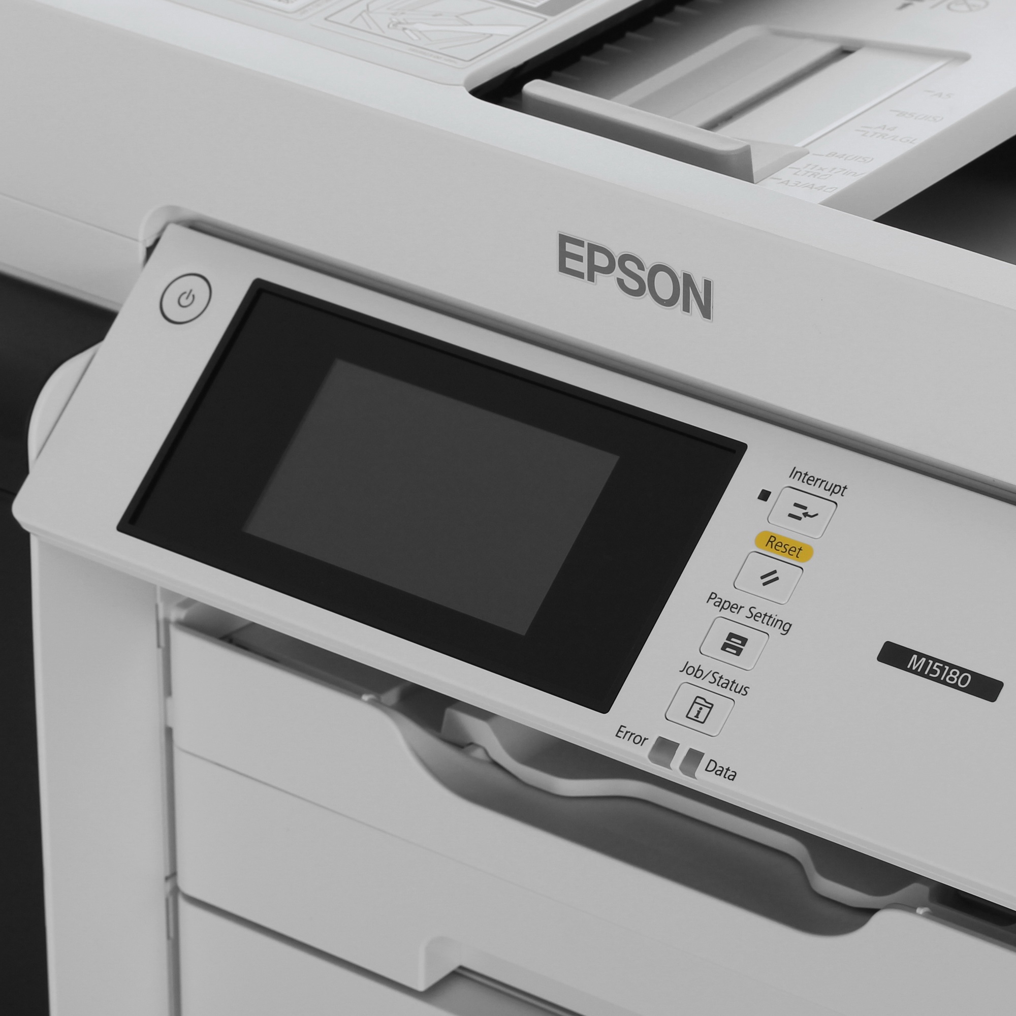 МФУ струйный EPSON M15180 (C11CJ41408), A3+, ч/б, печ. до 25 стр/мин., скан. до 26 стр/мин., 4800 x